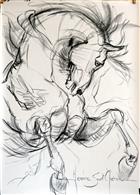 Le cheval dans l'art, De Vinci, Géricault