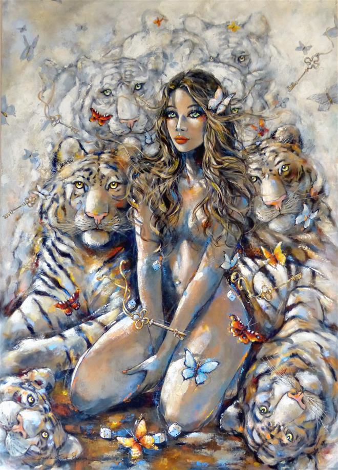 La clé des possibles, 114 x 162 cm