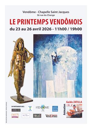 Affiche exposition le Printemps Vendômois 2026