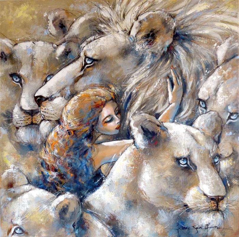 Les fauves dans l'art animalier