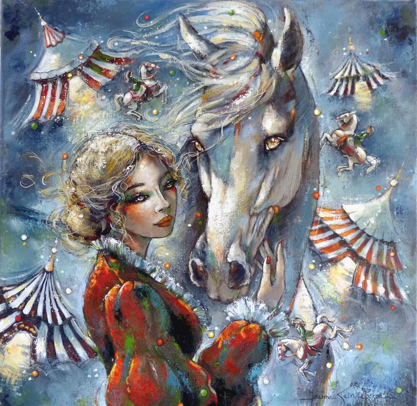 Cirque, chevaux, art contemporain